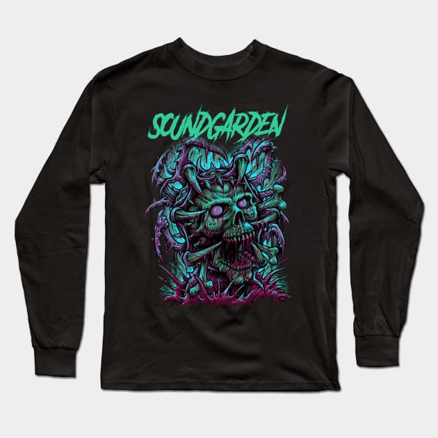 SOUND GARDEN BAND Long Sleeve T-Shirt by Pastel Dream Nostalgia